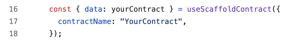 Contract Instance